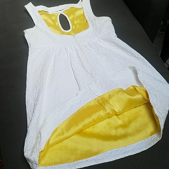 Bebe White Babydoll Dress - Picture 5 of 7